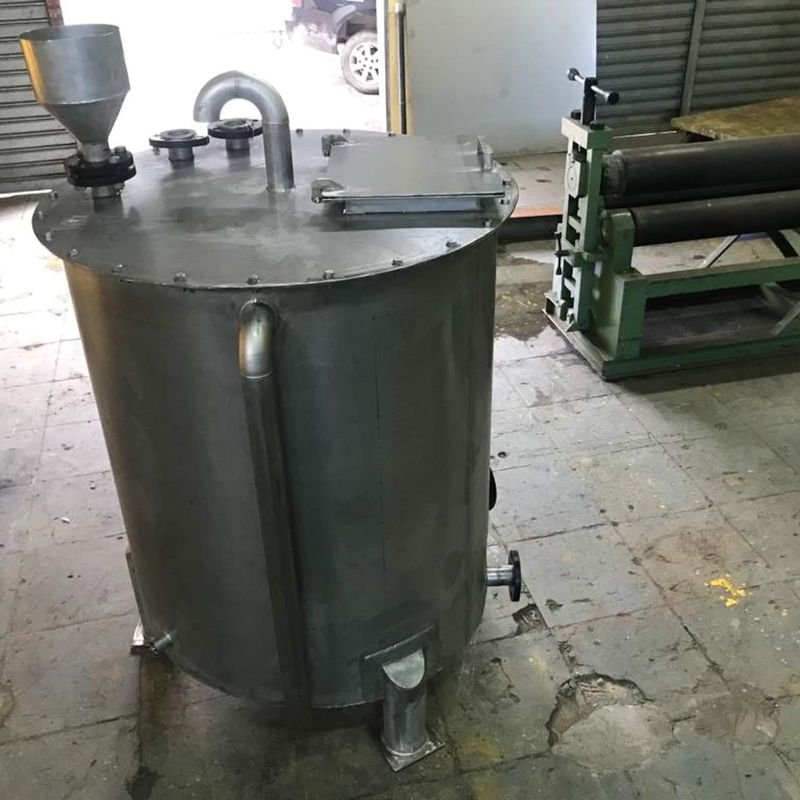 Reservatório em aço inox