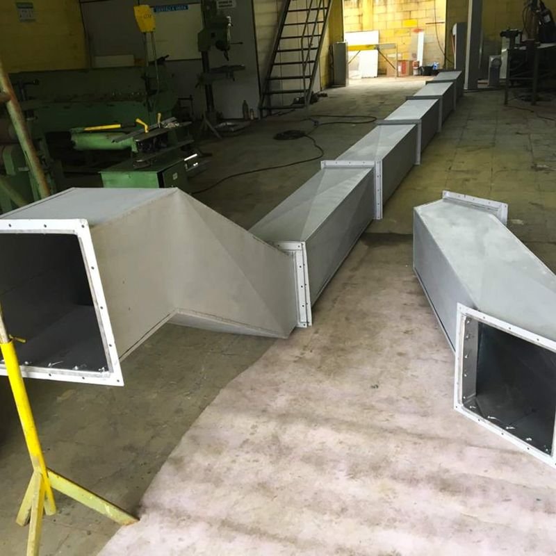 Duto industrial fabricado